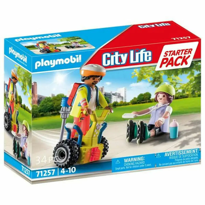 Playset Playmobil City Action - Supervisor with Segway