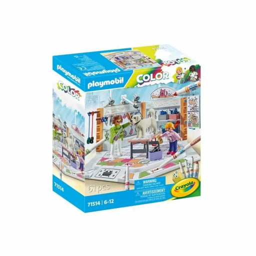Playset Playmobil Color 71514 Grooming Salon 61 Части