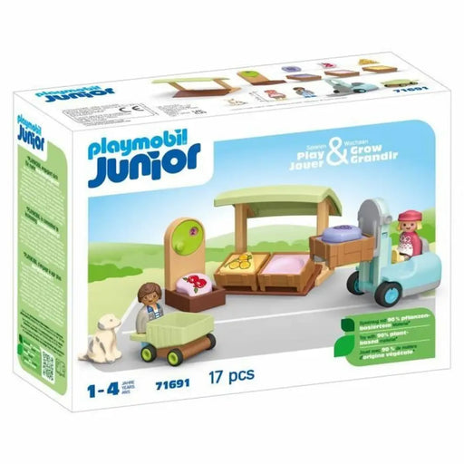 Playset Playmobil Junior 71691 - Organic fruit and