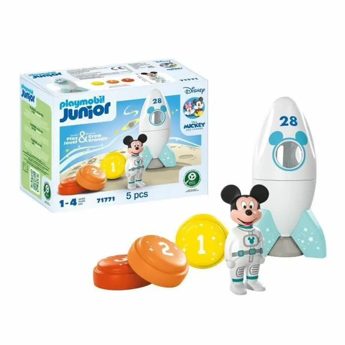 Playset Playmobil Junior 71771 Mickey astronaut Disney 5
