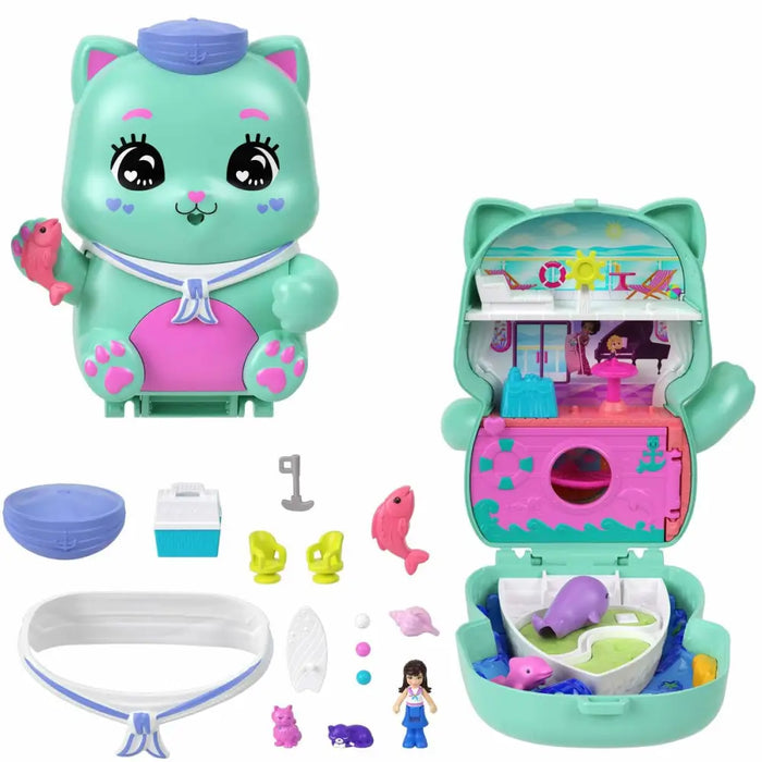 Playset Polly Pocket KITTEN’S CRUISE BOX