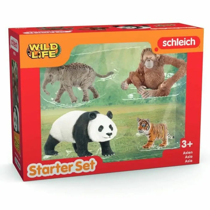 Playset Schleich My First Asian Animals 4 Части