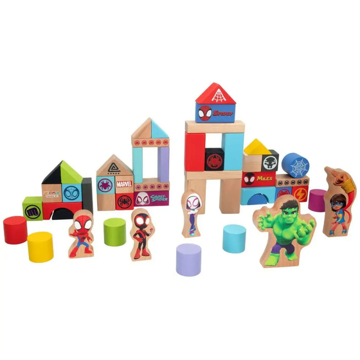Playset Spidey Amazing Friends 50 Части 4 броя 8 x 9,5 x