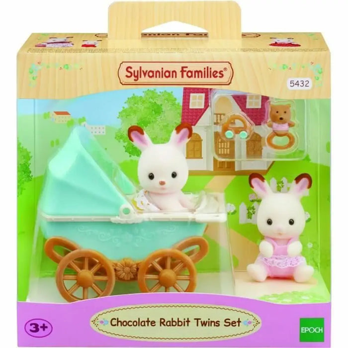 Playset Sylvanian Families Chocolate Bunny Twins and Double