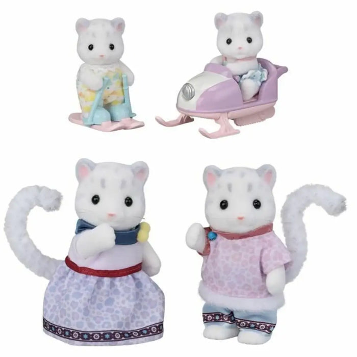 Playset Sylvanian Families Snow Leopard Family Многоцветен