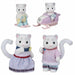 Playset Sylvanian Families Snow Leopard Family Многоцветен
