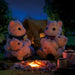 Playset Sylvanian Families Snow Leopard Family Многоцветен