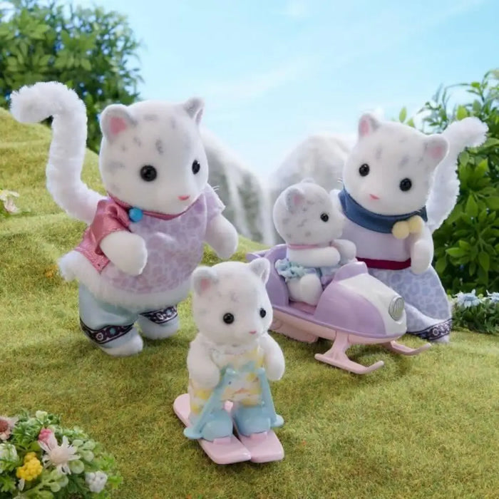 Playset Sylvanian Families Snow Leopard Family Многоцветен