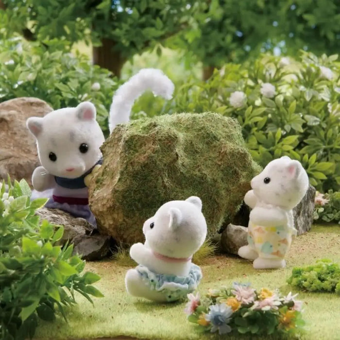 Playset Sylvanian Families Snow Leopard Family Многоцветен