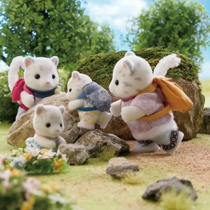 Playset Sylvanian Families Snow Leopard Family Многоцветен