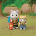 Playset Sylvanian Families Son and Baby Cat Latte - Secret