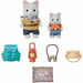 Playset Sylvanian Families Son and Baby Cat Latte - Secret