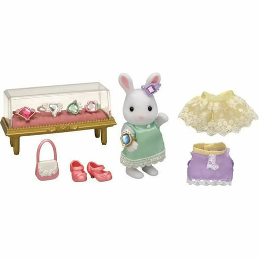 Playset Sylvanian Families The Snow Bunny Fashion Suitcase