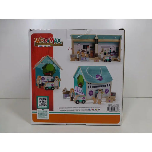 Playset Woomax Ветеринар 9 Части 4 броя 19 x 18 x 19 cm