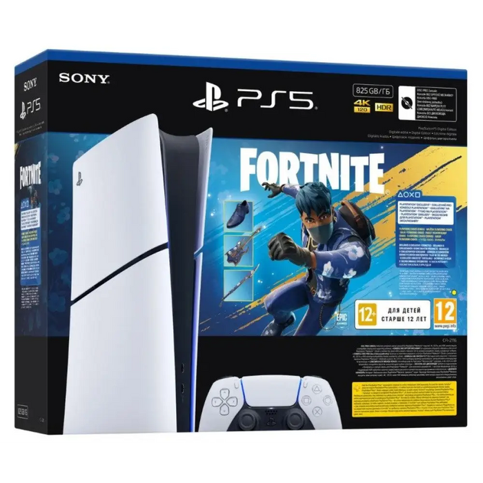 PlayStation 5 Slim Digital + Fortnite Rozkwitający Chaos