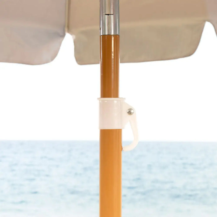 Плажен чадър Aktive Ø 200 cm 20 x 185 x 20 cm (6 броя)