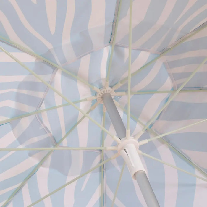 Плажен чадър Aktive Син 200 x 195 x 200 cm (6 броя)