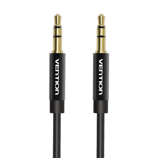 Плетен аудио кабел Vention BAGBF 3.5mm 1m черен