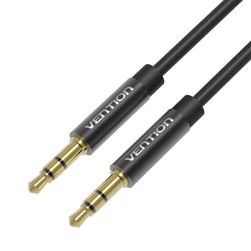 Плетен аудио кабел Vention BAGBF 3.5mm 1m черен
