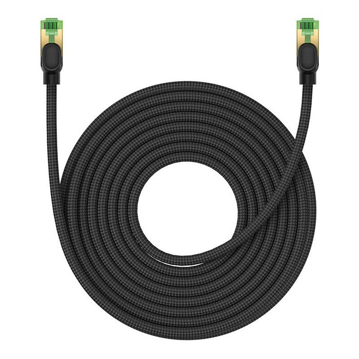 Плетен мрежов кабел Baseus cat.8 Ethernet RJ45 40Gbps 10m