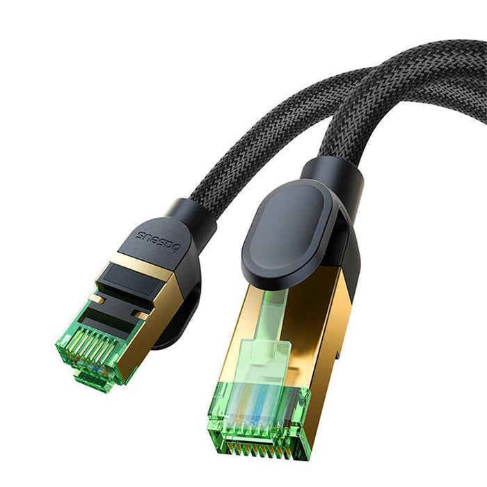 Плетен мрежов кабел Baseus cat.8 Ethernet RJ45 40Gbps 3m