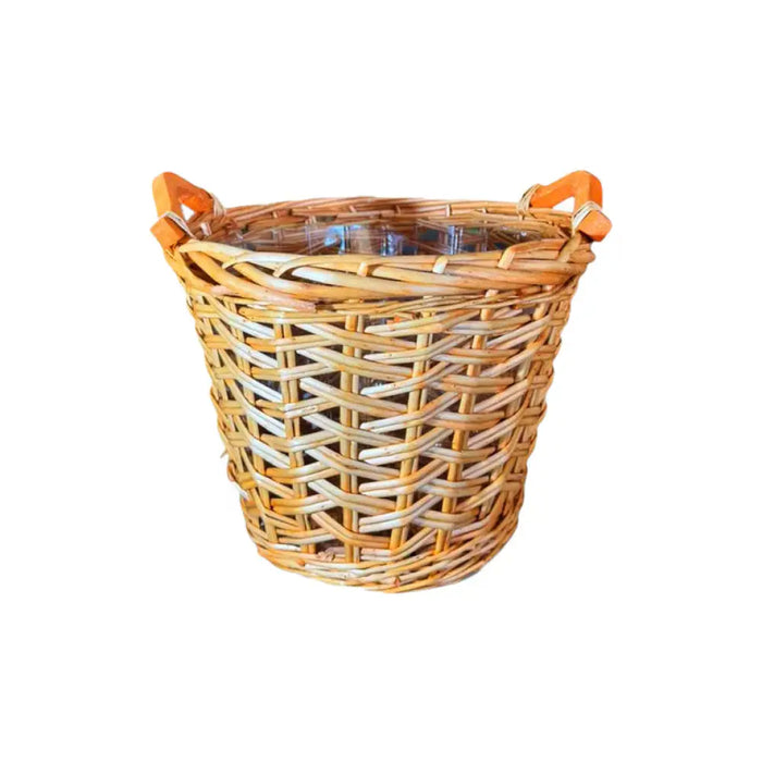 ПЛЕТЕНА КОШНИЦА M 23X26CM GARDEN STAR HD-10875-M