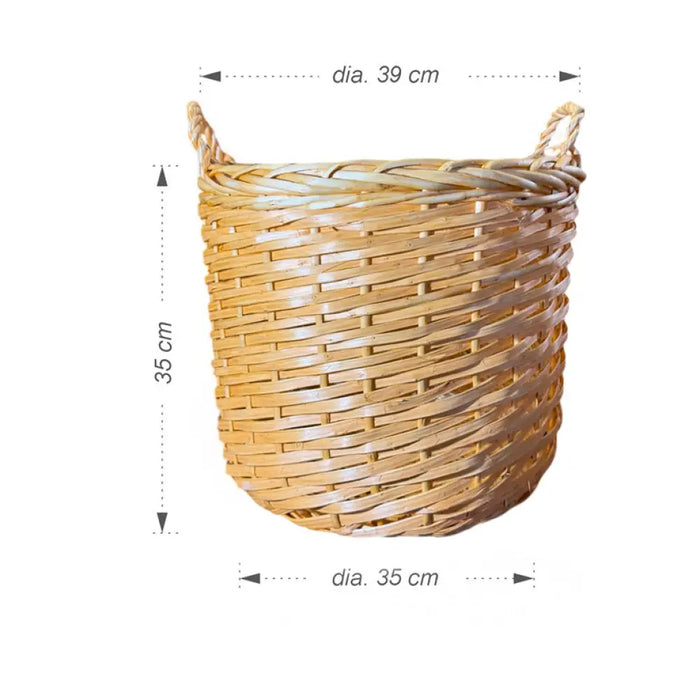 ПЛЕТЕНА КОШНИЦА L 35X39CM GARDEN STAR HD-10874-L