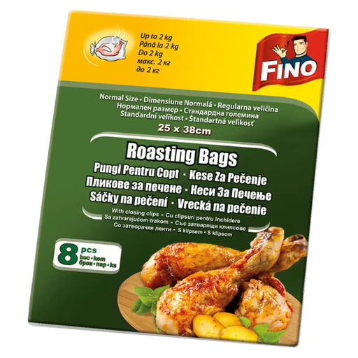 ПЛИКОВЕ ЗА ПЕЧЕНЕ 8 БР 25 Х 38 СМ FINO