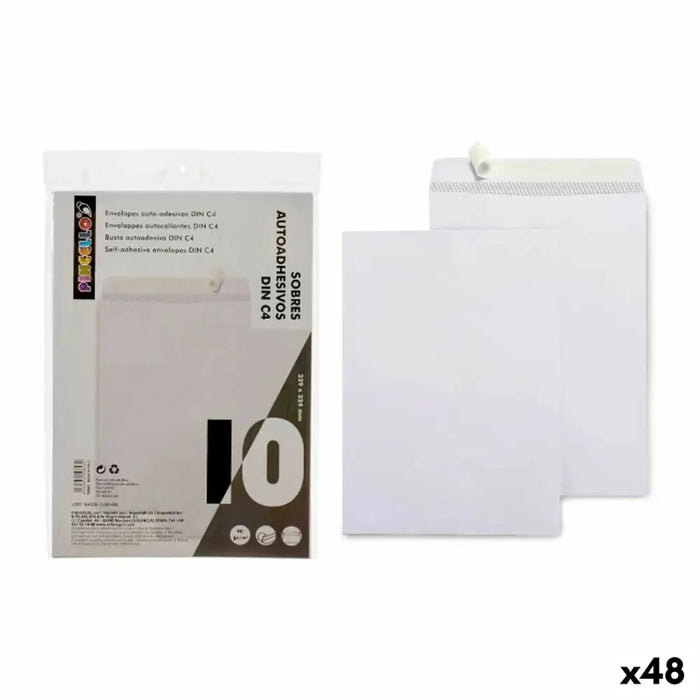 Пликове Pincello Бял хартия 23 x 1 x 32,5 cm 229 x 324 mm