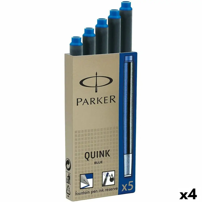 Пълнител с мастило за писалка Parker Quink Ink 5 Части (4
