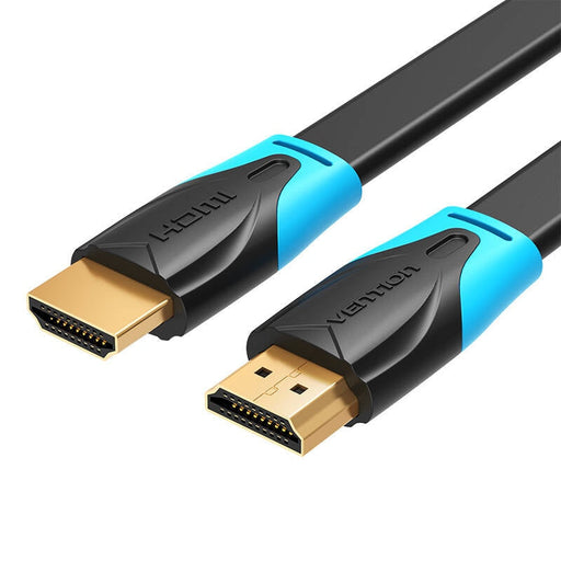 Плосък HDMI кабел Vention VAA-B02-L075 0.75m черен