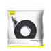 Плосък мрежов кабел Baseus Cat 6 UTP Ethernet RJ45 8m черен