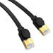 Плосък мрежов кабел Baseus Cat 7 UTP Ethernet RJ45 1 m черен