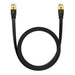 Плосък мрежов кабел Baseus Cat 7 UTP Ethernet RJ45 3 m черен
