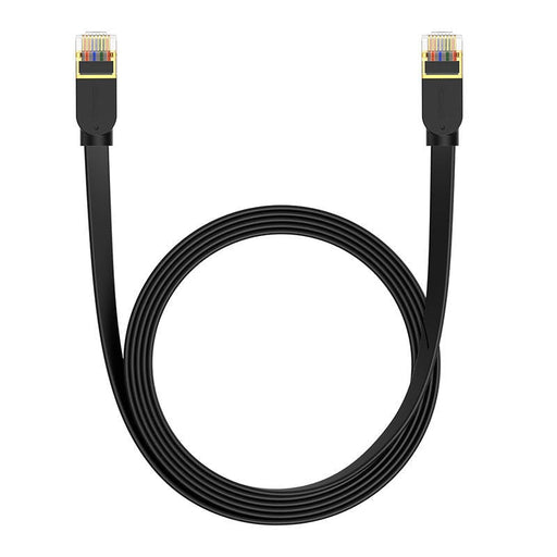 Плосък мрежов кабел Baseus Cat 7 UTP Ethernet RJ45 3 m черен