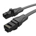 Плосък UTP мрежов кабел Vention IBABF 1m Cat.6 черен