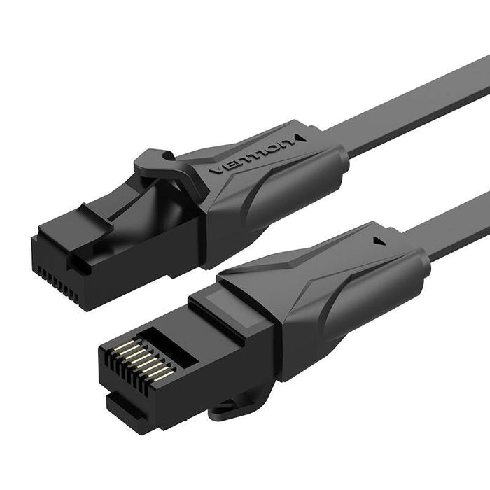 Плосък UTP мрежов кабел Vention IBABG 1.5m Cat.6 черен