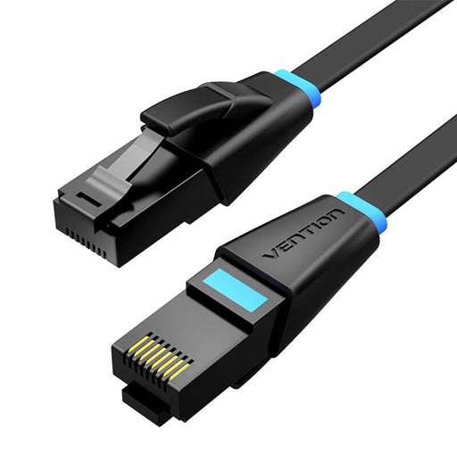 Плосък UTP мрежов кабел Vention IBJBG 1.5m Cat. 6 черен