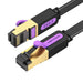 Плосък UTP мрежов кабел Vention ICABL 10m Cat. 7 черен