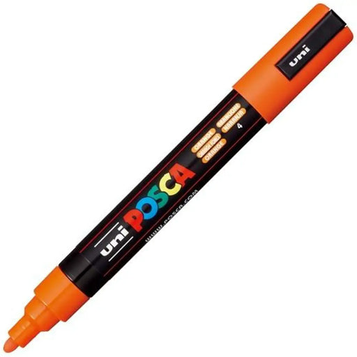 Плумастер POSCA PC-5M Оранжев (6 броя)