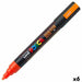 Плумастер POSCA PC-5M Връх на куршум Флуор Оранжев (6 броя)