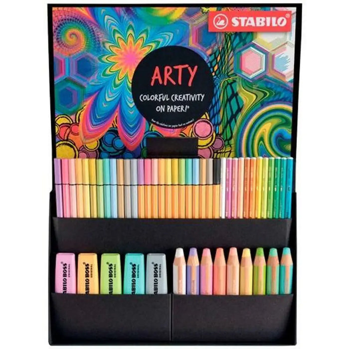 Плумастер Stabilo Arty Пай Многоцветен