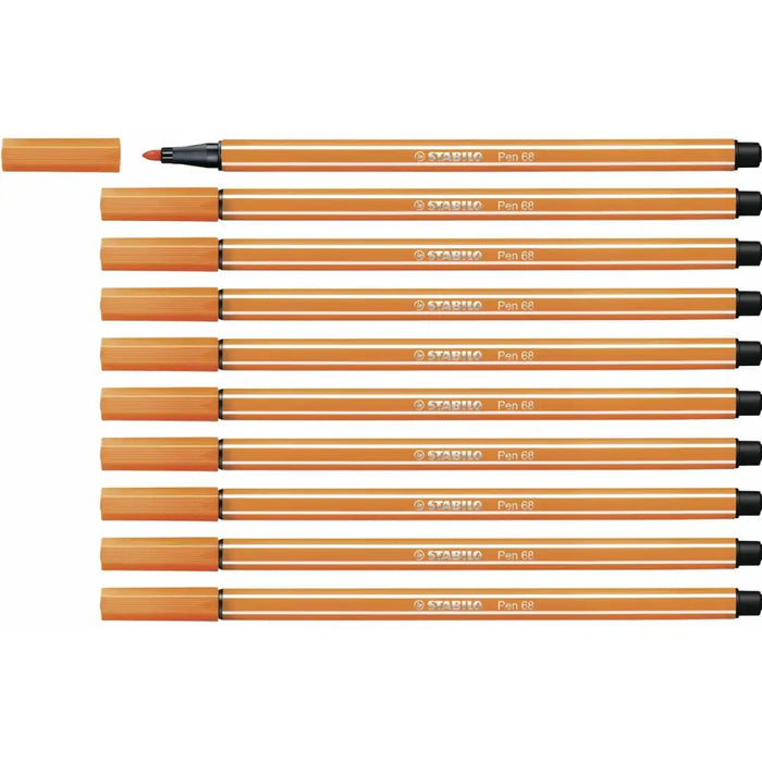 Плумастер Stabilo Pen 68 (10 Части)