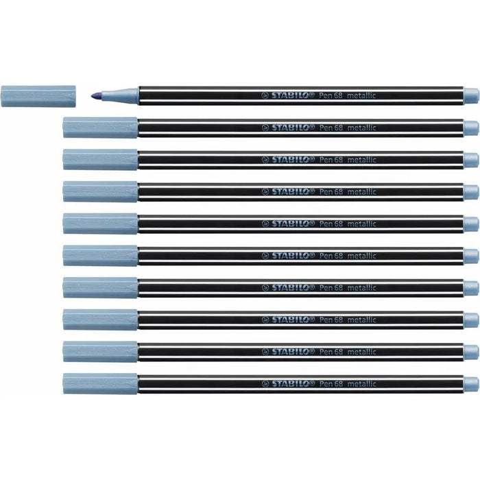 Плумастер Stabilo Pen 68 metallic (10 Части)