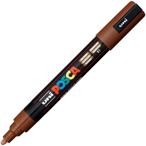 Плумастер POSCA PC-5M Кафяв (6 броя)