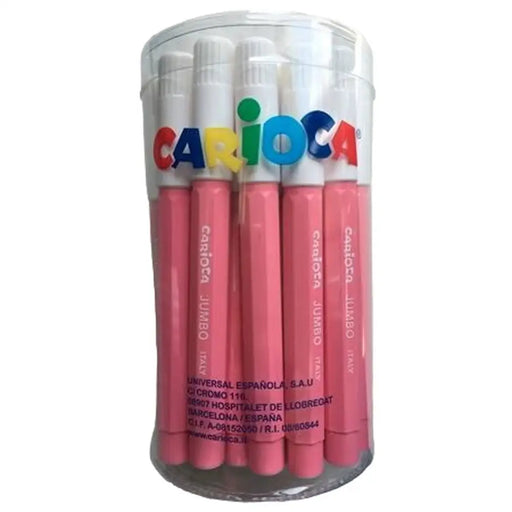 Плумастер Carioca Jumbo Розов 30 броя