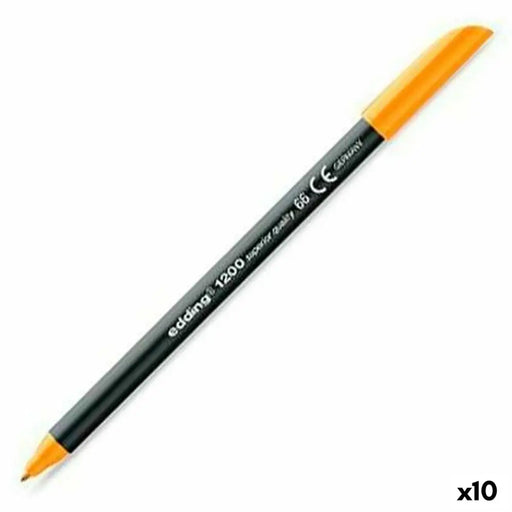 Плумастер Edding 1200 Neon Оранжев (10 броя)