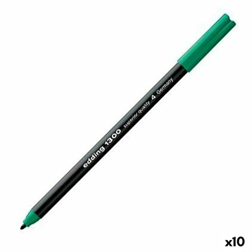 Плумастер Edding 1300 Зелен (10 броя)