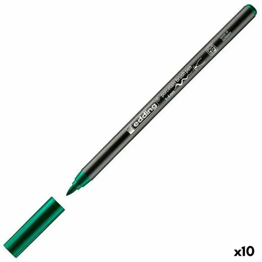 Плумастер Edding 4200 Порцелан Зелен (10 броя)