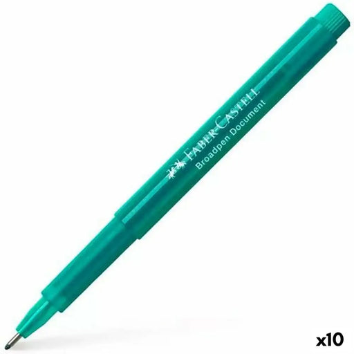 Плумастер Faber-Castell Broadpen Document цвят тюркоаз (10
